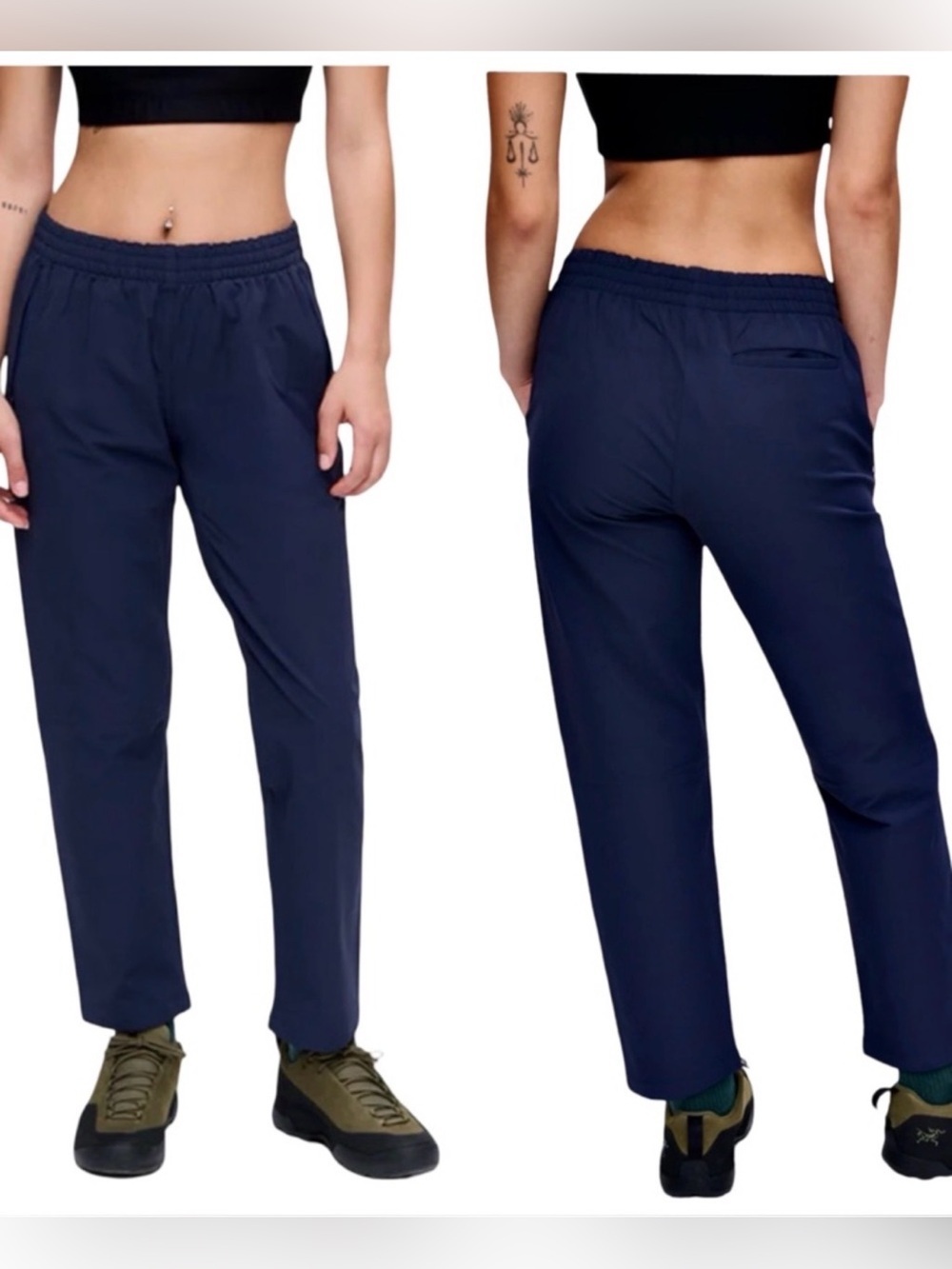 Outdoor Voices RecTrek 26” Pant Navy Blue Lightweight Trail Pant Women’s Small
